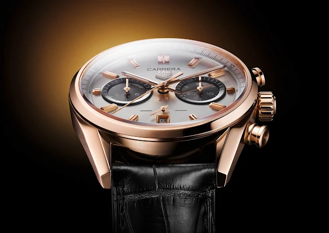 TAG Heuer Carrera Chronograph Jack Heuer Birthday Gold Limited Edition