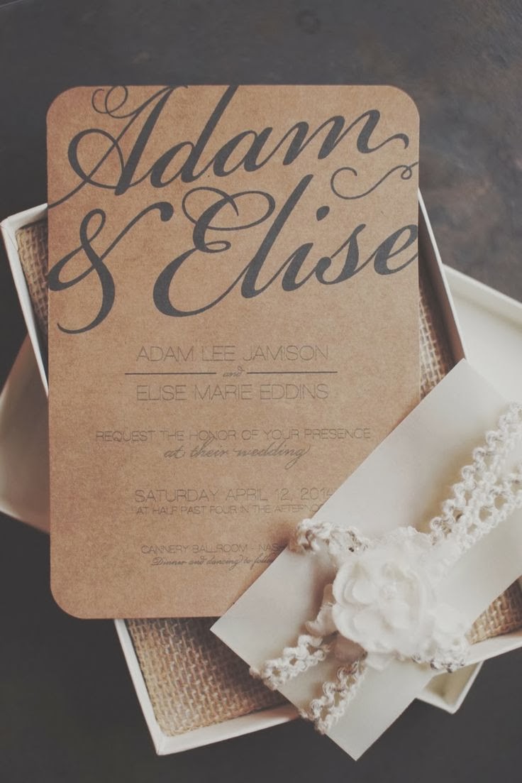 Wedding Invitation Ideas 1