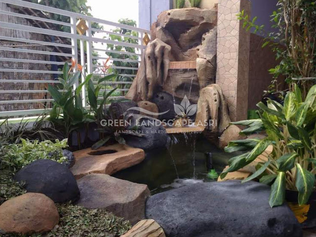 Jasa Pembuatan Kolam Relief Tebing Tegal - Tukang Dekorasi Relief Taman Berkualitas