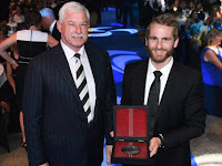 Kane Williamson awarded Sir Richard Hadlee Medal.