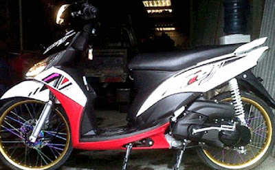 21 Foto Gambar Modifikasi Motor Yamaha Mio J Yang Terbaru