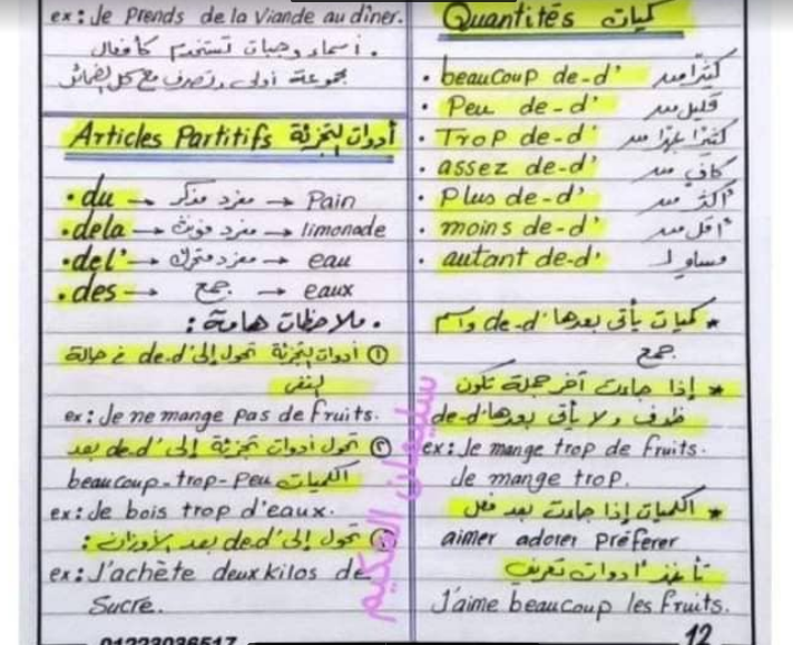 مراجعة ليلة الامتحان فى قواعد اللغة الانجليزية للصف الثالث الثانوى