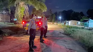 Polres Tulang Bawang Gelar Patroli Malam Hari, Sasar Pemukiman Warga yang Ditinggal Mudik Lebaran