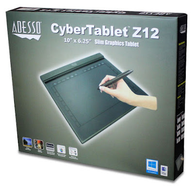 Adesso Cyber Z12 Graphic Tablet - What’s in the Bundle ?
