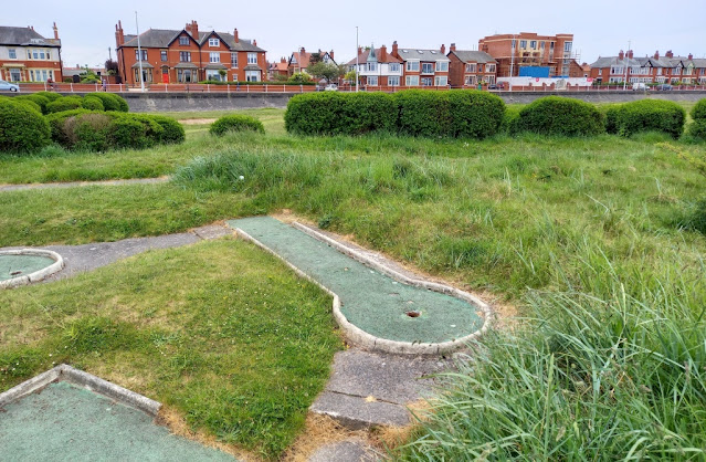 Crazy Golf at Marine Gardens in Fleetwood