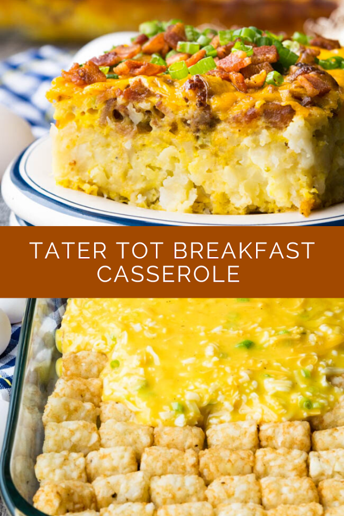 TATER TOT BREAKFAST CASSEROLE RECIPE