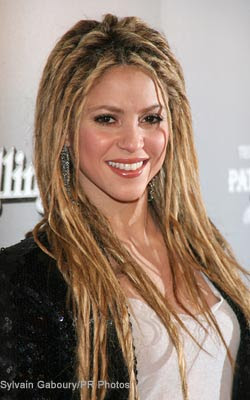 2. Shakira Hairstyles 2014