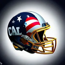 Cal Golden Bears Concept Football Helmets