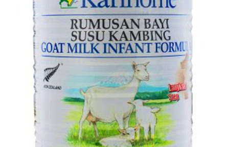 Susu Kambing Karihome! Review harga & kebaikan susu tepung organik.