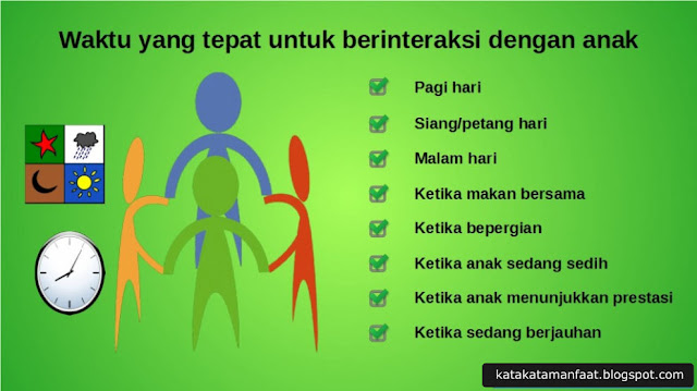 inilah waktu yang tepat untuk komunikasi dan belajar bersama anak