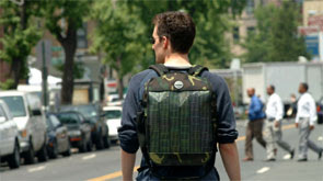 Solar powered backpack