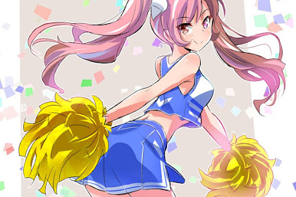 Anime girls Cheerleading