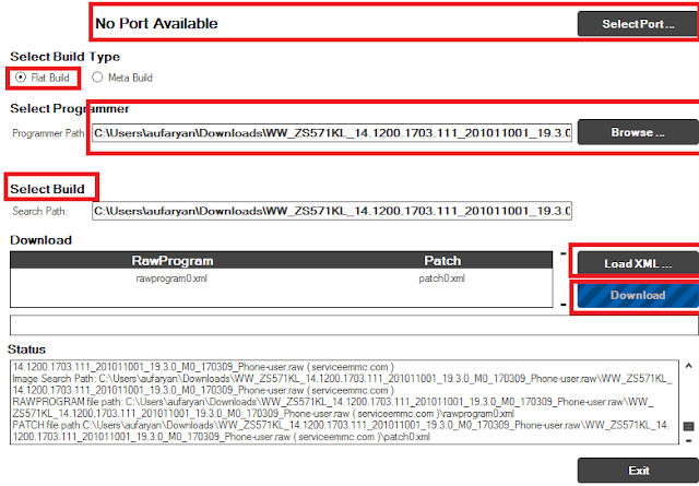 File Raw Asus AR  ZS571KL Plus tutorial flashing