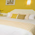 Living Room Lemon Yellow Wall Paint