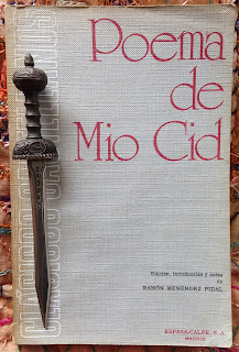 Portada del libro Poema de Mío Cid, de Ramón Menéndez Pidal