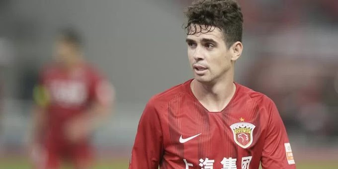 Oscar teria conseguido liberação de clube chinês para jogar pelo Flamengo