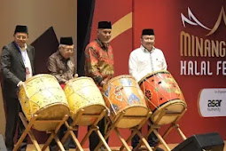 Maruf Amin Buka Minangkabau Halal Festival 2023