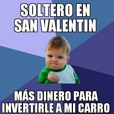 Niño celebrando San Valentin