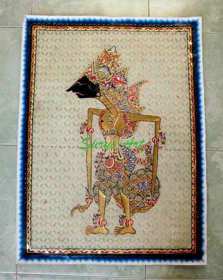 Jual Hiasan Dinding Unik Lukisan Wayang dari Kulit  Jual 