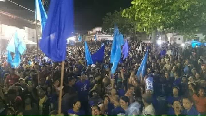 A maior festa politica da historia de Saloá aconteceu ontem, veja :