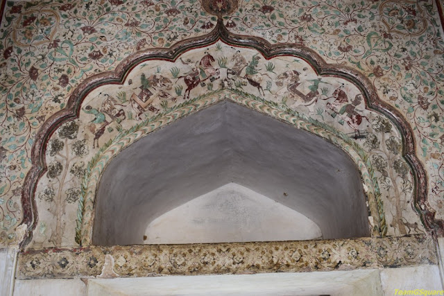 Paintings of Raja Mahal, Orchha