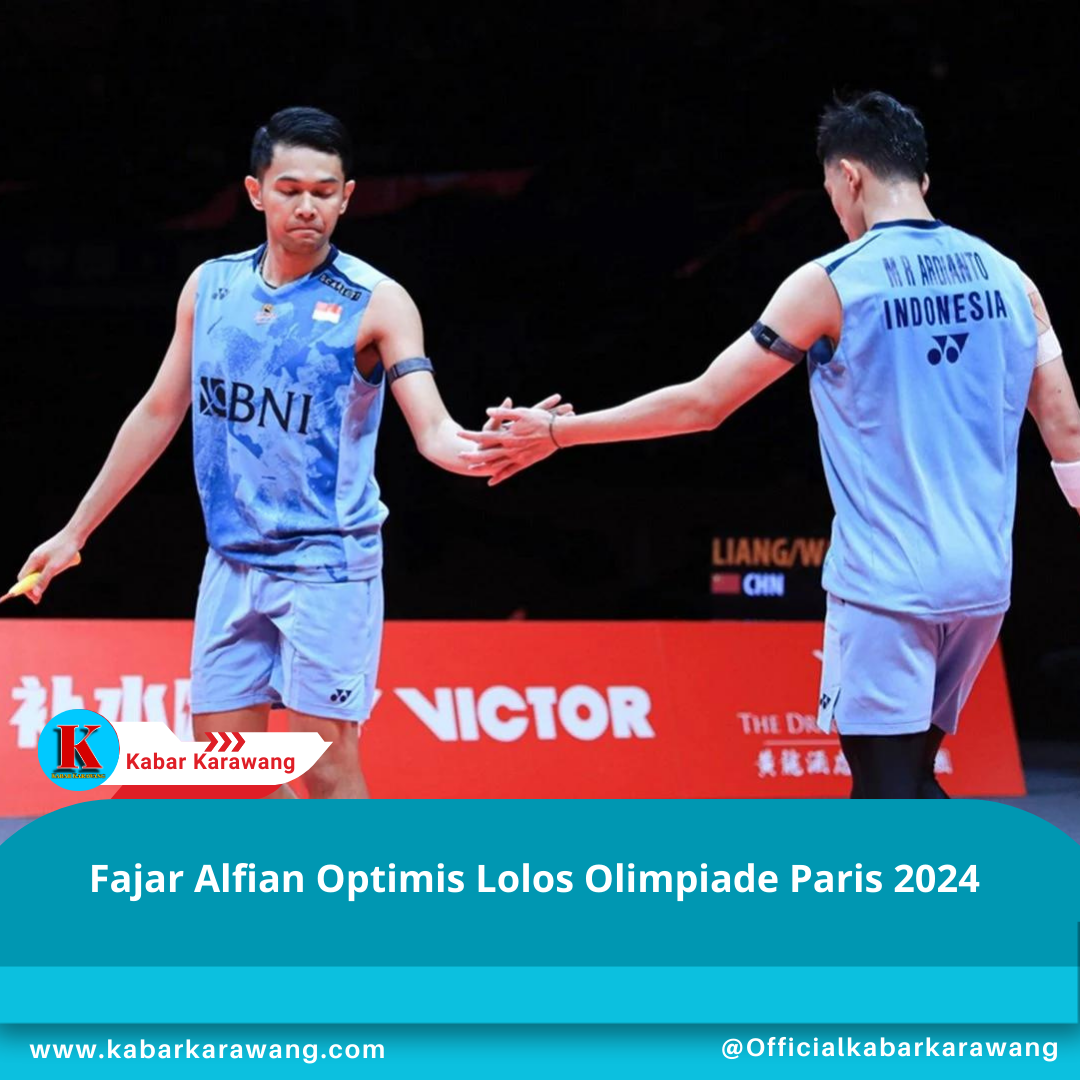 Fajar Alfian Optimis Lolos Olimpiade Paris 2024