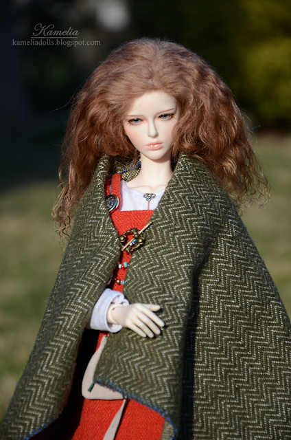 Viking outfit for 1/4 BJD doll
