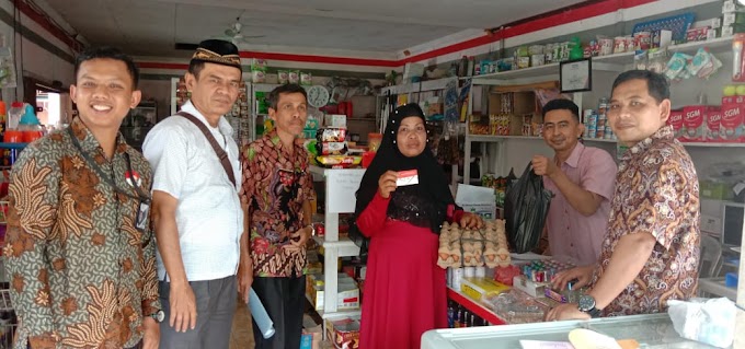 Dinas Sosial Padang Pariaman Monev Bantuan Pangan Non Tunai Ke Kecamatan IV Koto Amal