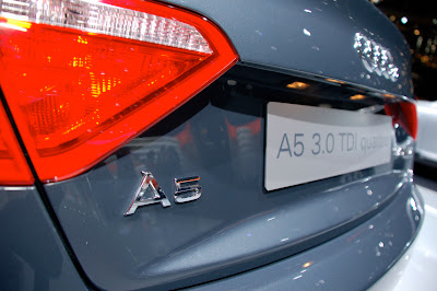 Audi A5 and S5 at the 2007 New York Auto Show