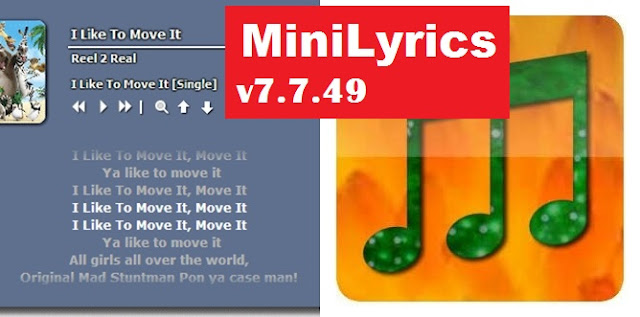 MiniLyrics Version 7.7.49 Free download (Windows Mac OS X)