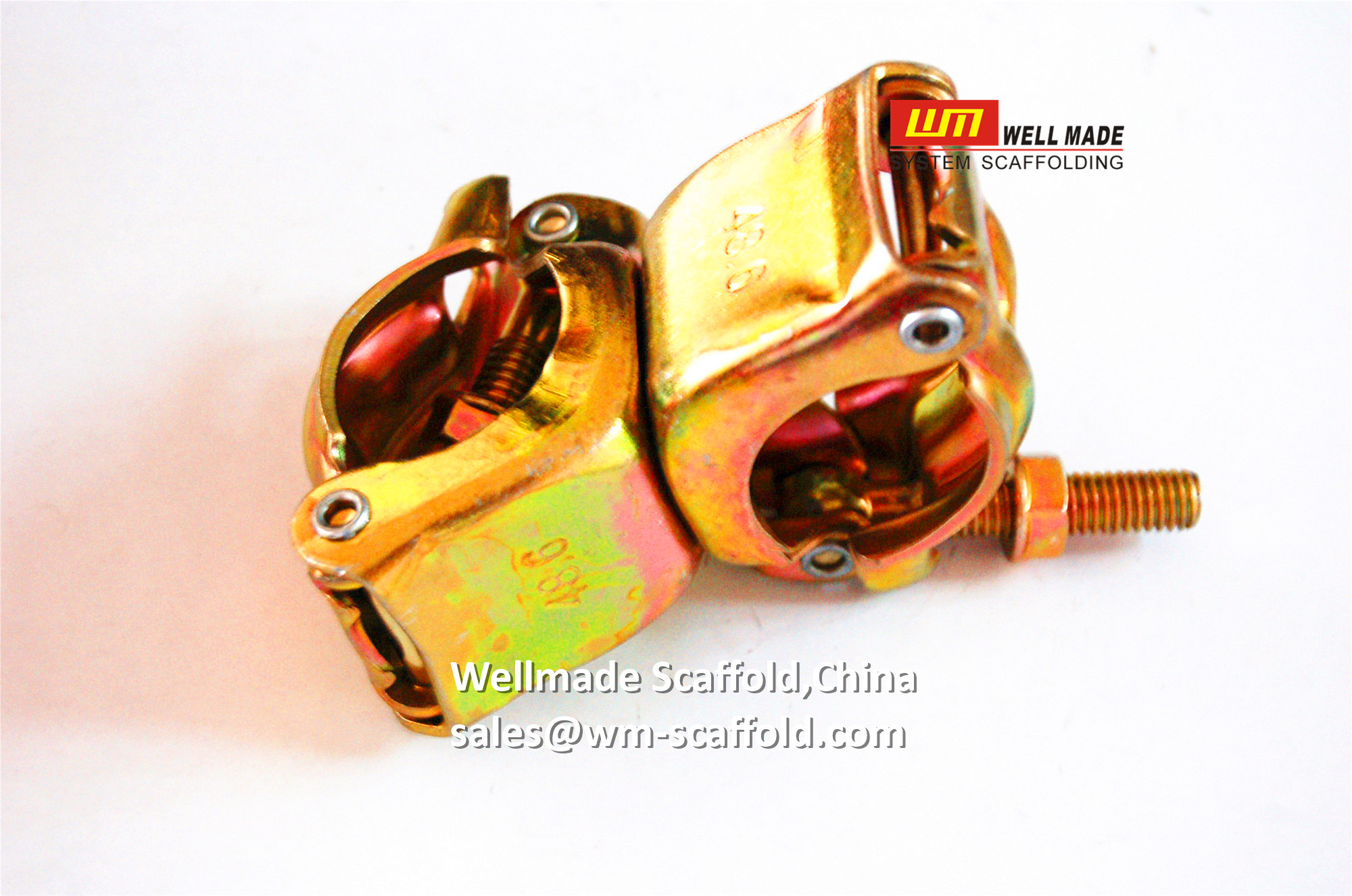 JIS Scaffolding Clamps Fixed Type JIS 8951 Standard for JIS 3444 Standard Scaffolding Pipes - Wellmade China