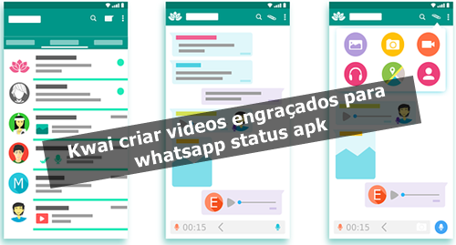 Kwai criar videos engraçados para whatsapp