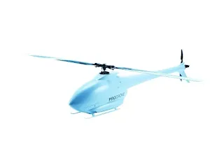 A Photo of Single-Rotor Helicopter Drone