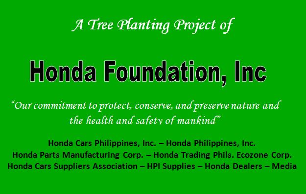 Honda Plants 5,000 Trees in Rizal, Laguna