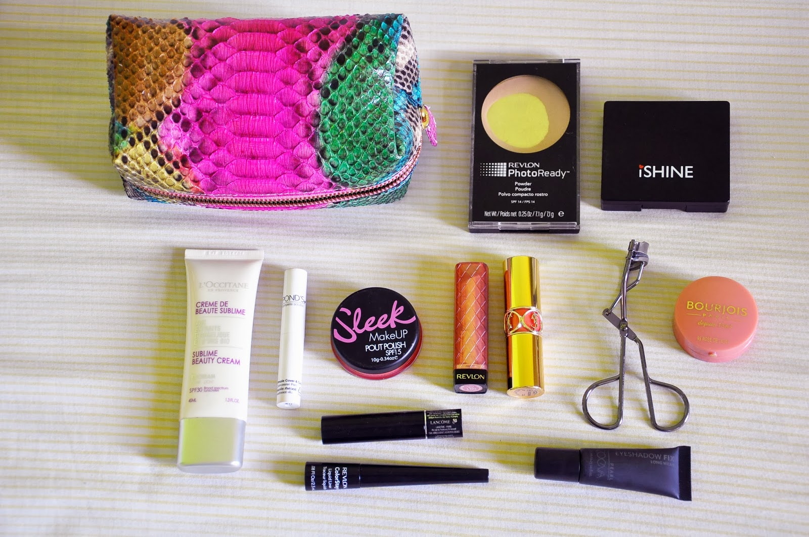 The Curly Girl Journal: What's Inside: My Makeup Pouch #1