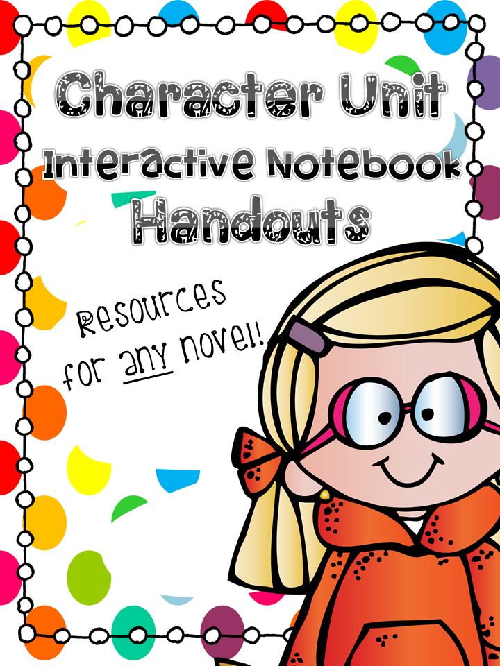 http://www.teacherspayteachers.com/Product/Interactive-Notebook-Pages-Character-Reading-Unit-1574752