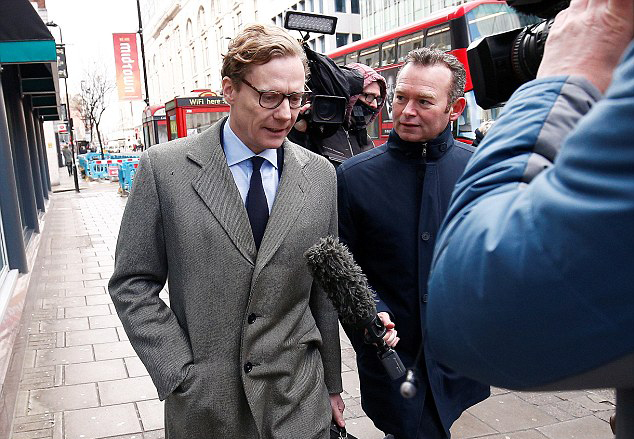 Cambridge Analytica's CEO Alexander Nix