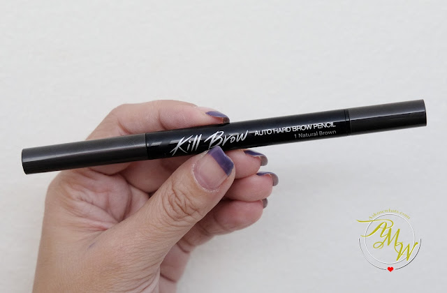 a photo of Clio Kill Brow Auto Hard Brow Pencil Natural Brown Review by AskMeWhats Nikki Tiu