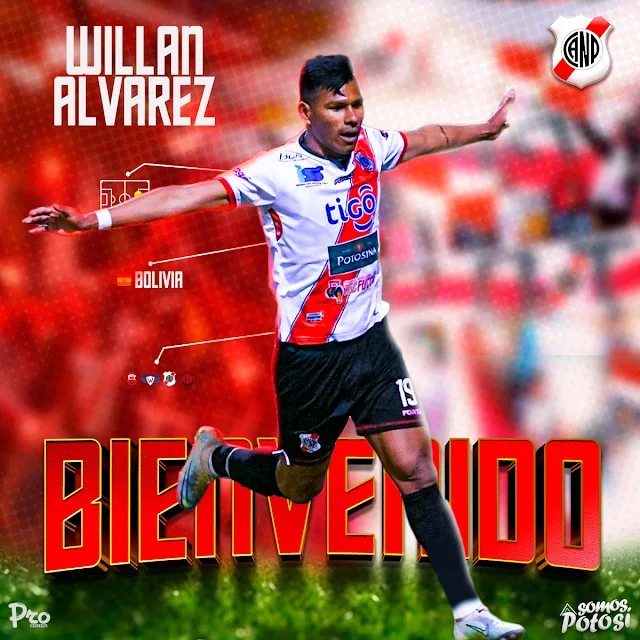 WILLAN ÁLVAREZ es jugador de Nacional