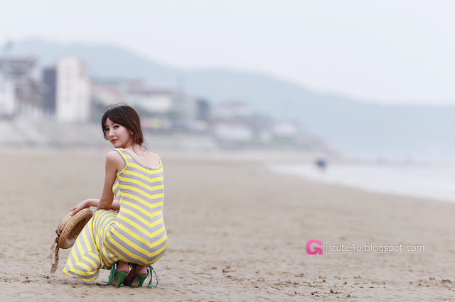 4 Lovely Shin Sun Ah Outdoor  - very cute asian girl - girlcute4u.blogspot.com
