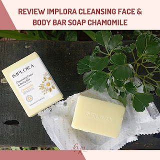 review implora cleansing face & body bar soap chamomile