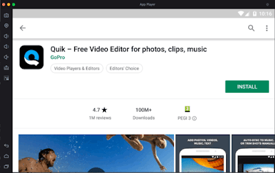 Quik Video Editor for PC