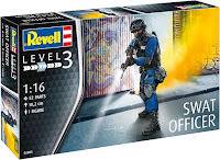 Revell 1/16 SWAT OFFICER (02805) Colour Guide & Paint Conversion Chart