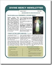 Divine Mercy Newsletter Vol.4,1