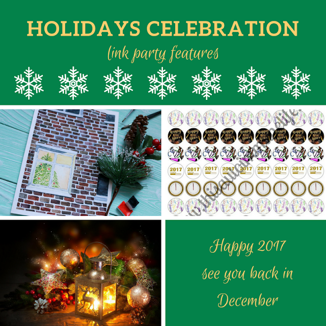 Holidays Celebration Link Party #5 - the features