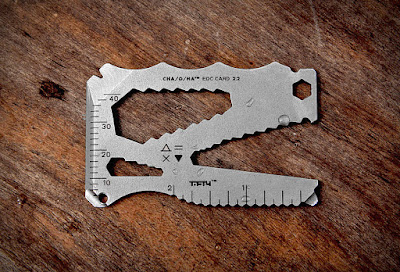 EDC Card Multi-Tool With 30+ Functions That Fit in Your Wallet