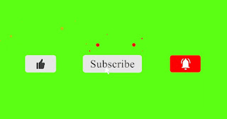 Subscribe button green screen video free download