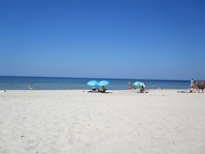The beach in Preila