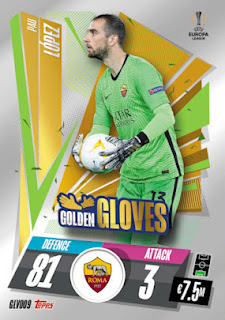 Topps Match Attax 2020-2021 Golden Gloves Set