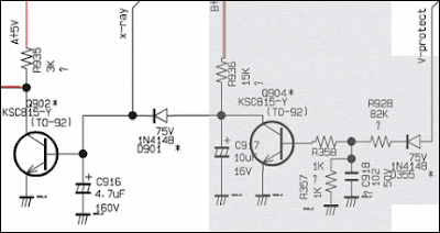 SAMSUNG protect circuit with LA76931